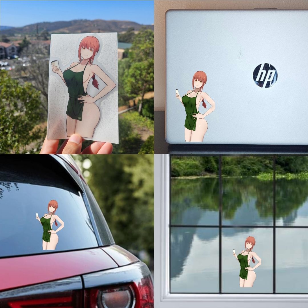 Barista Makima Sticker