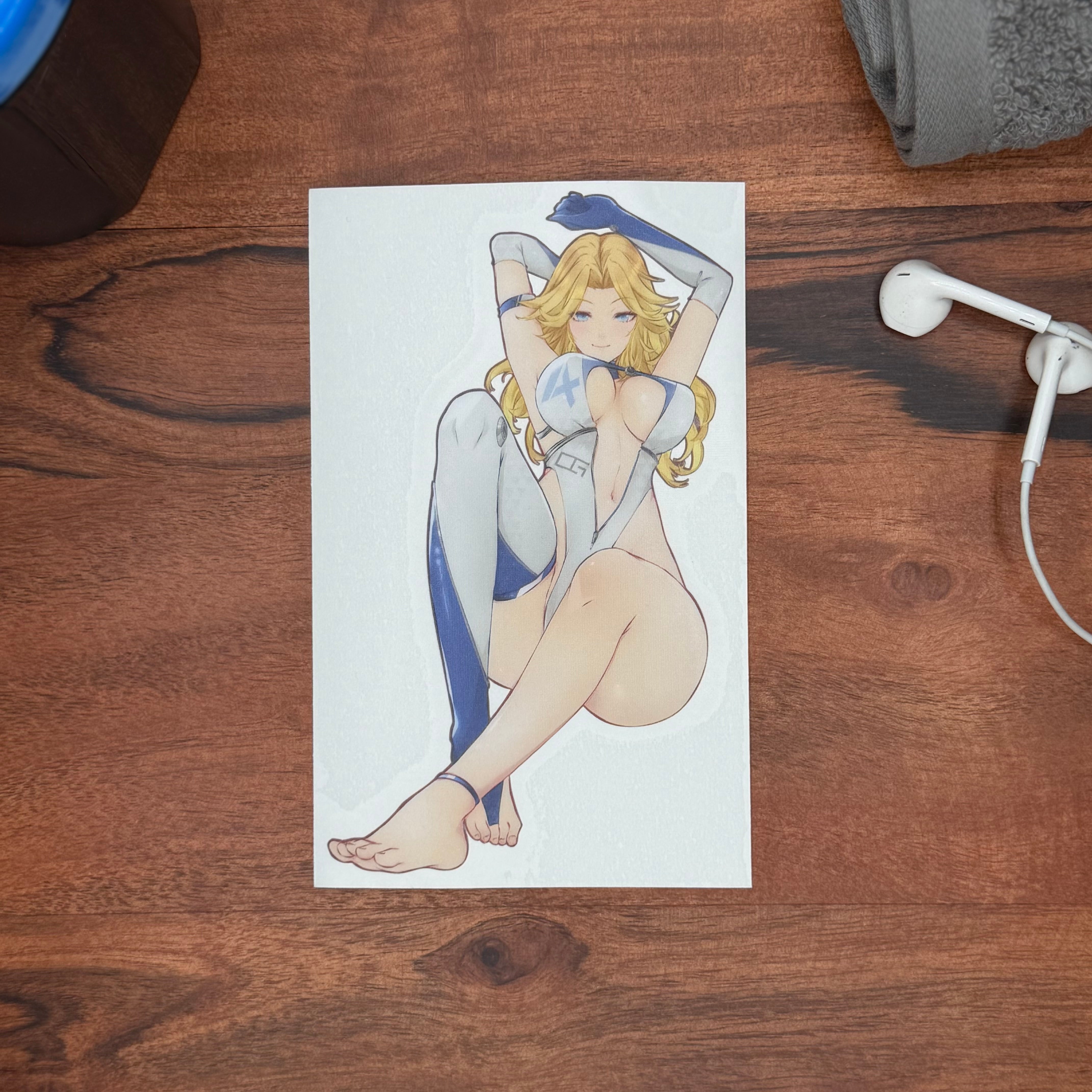 Invisible Woman Sticker