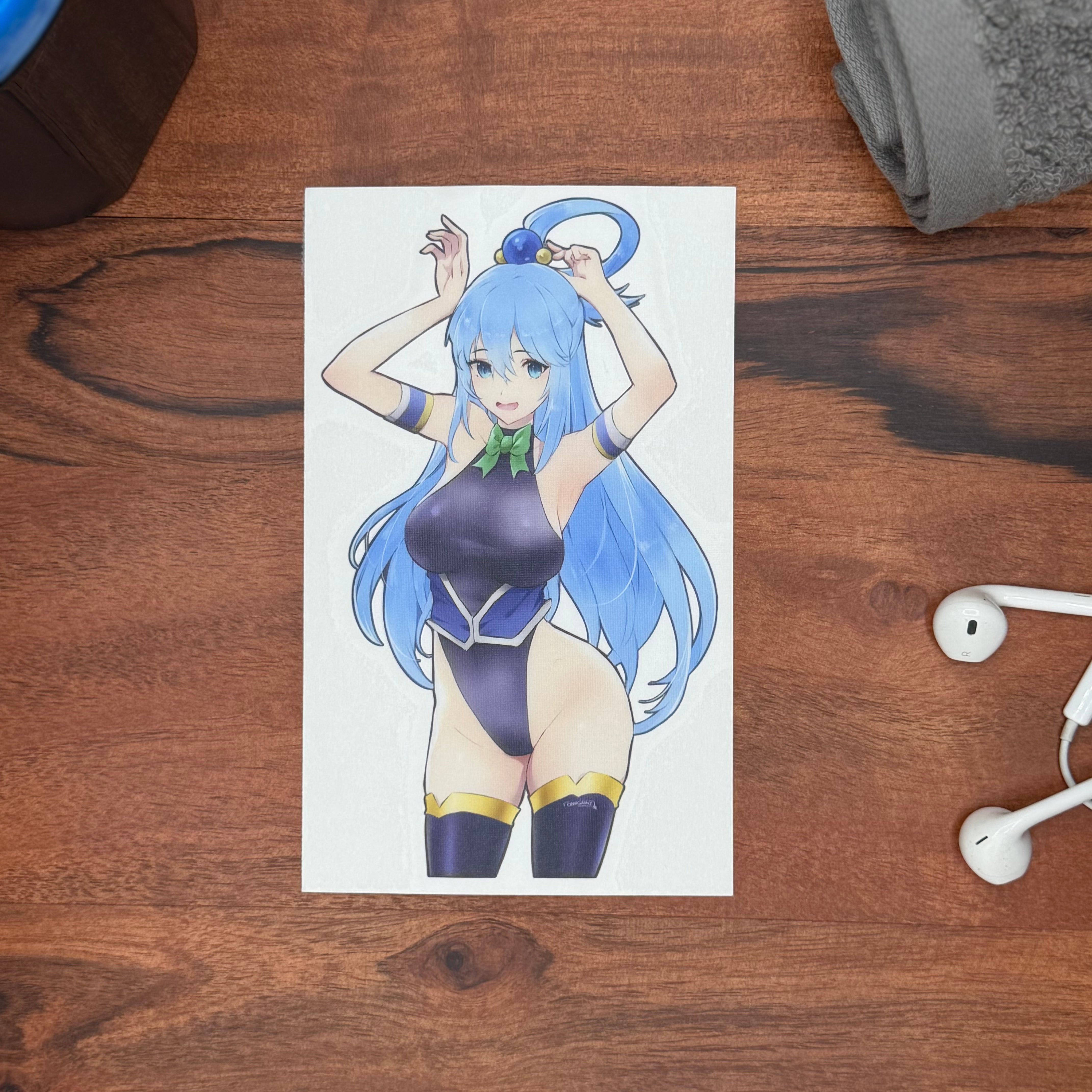 Aqua Sticker