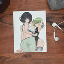 Tatsumaki & Fubuki Sticker