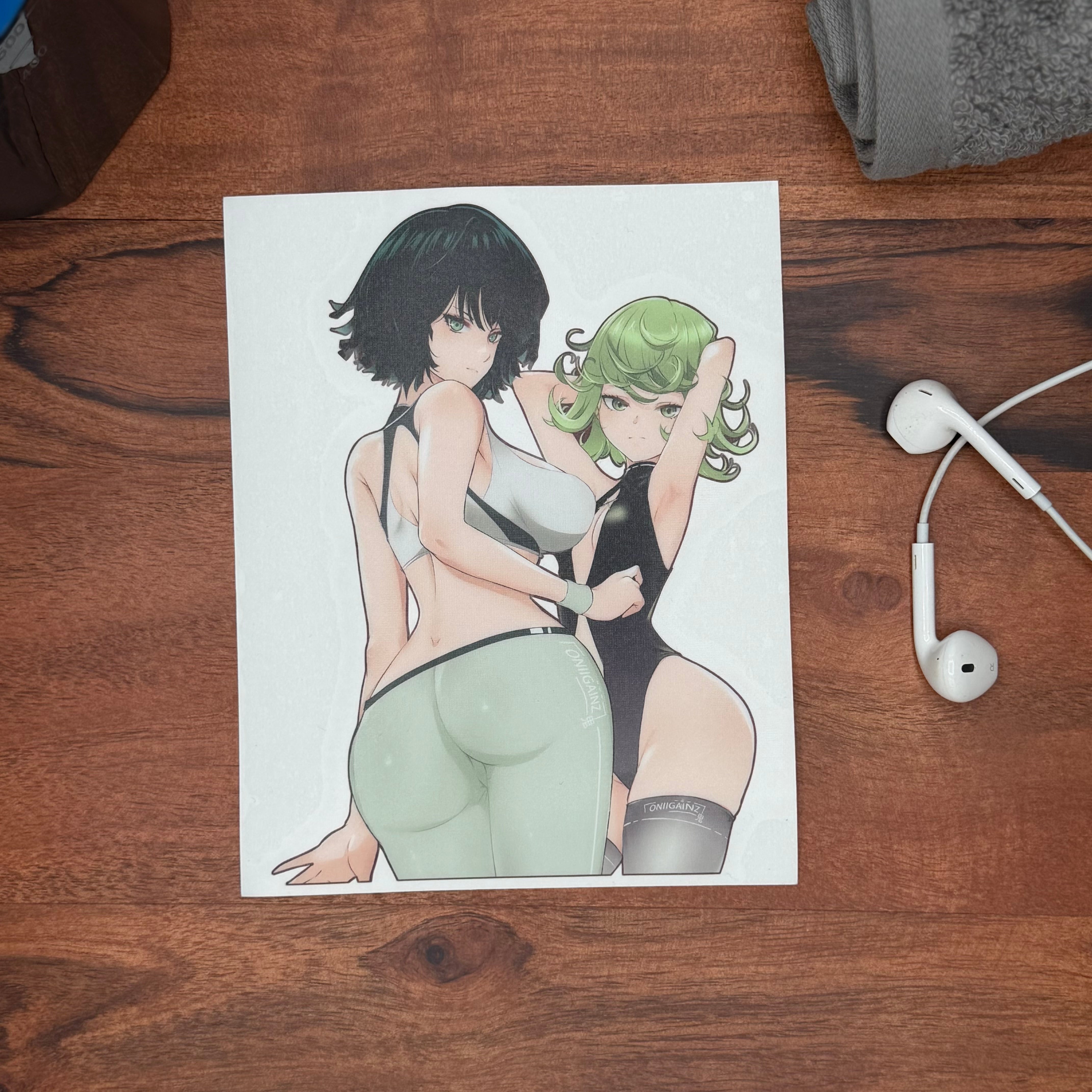 Tatsumaki & Fubuki Sticker