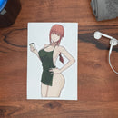 Barista Makima Sticker