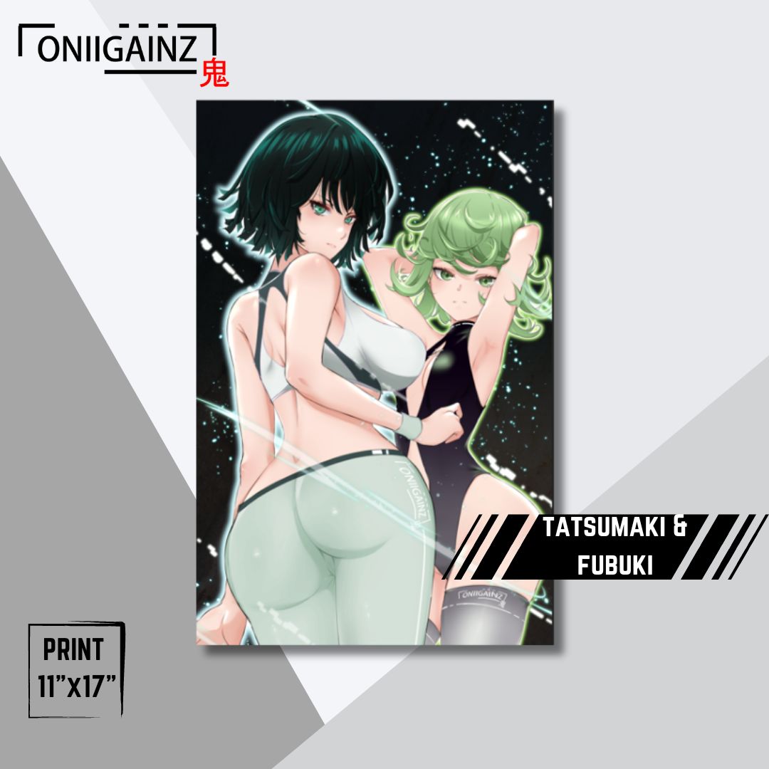 Tatsumaki & Fubuki Print