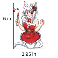 Christmas Koneko Sticker