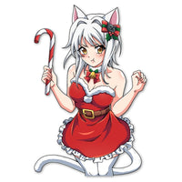 Christmas Koneko Sticker