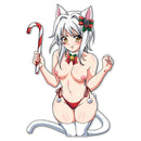 Christmas Koneko Sticker