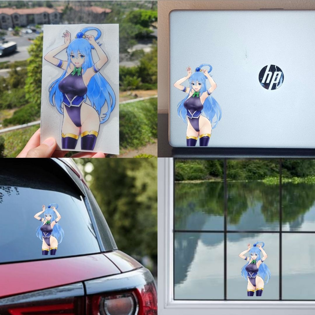 Aqua Sticker