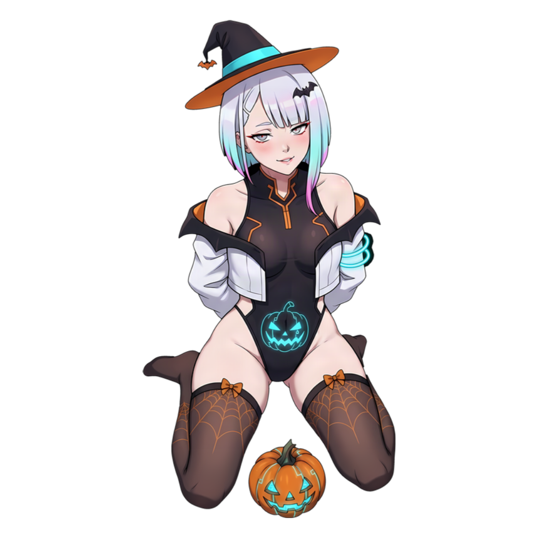 Cyber-Witch Lucy Sticker