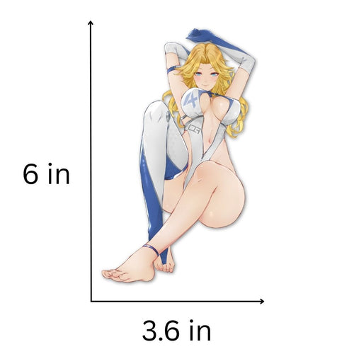 Invisible Woman Sticker