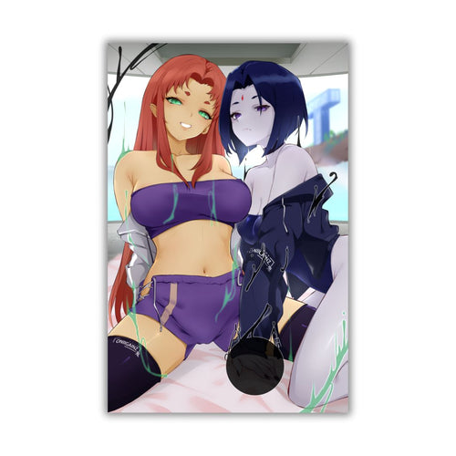 Starfire & Raven Print